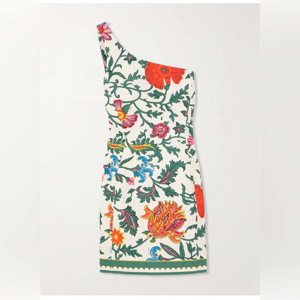NWOT LA DOUBLEJ one-shoulder mini dress - Picture 4 of 4